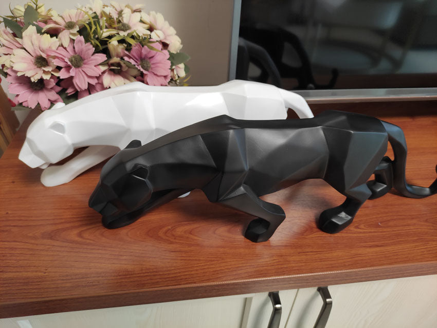 The Hunt Modern Panther Statue