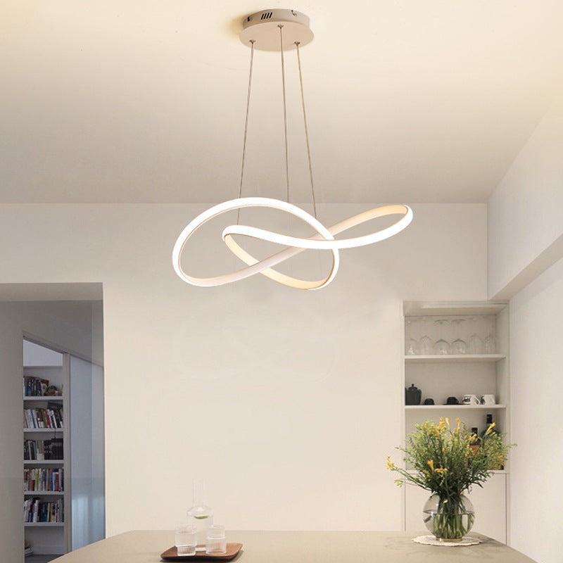 Nordic Infinity Twist LED Pendant Light