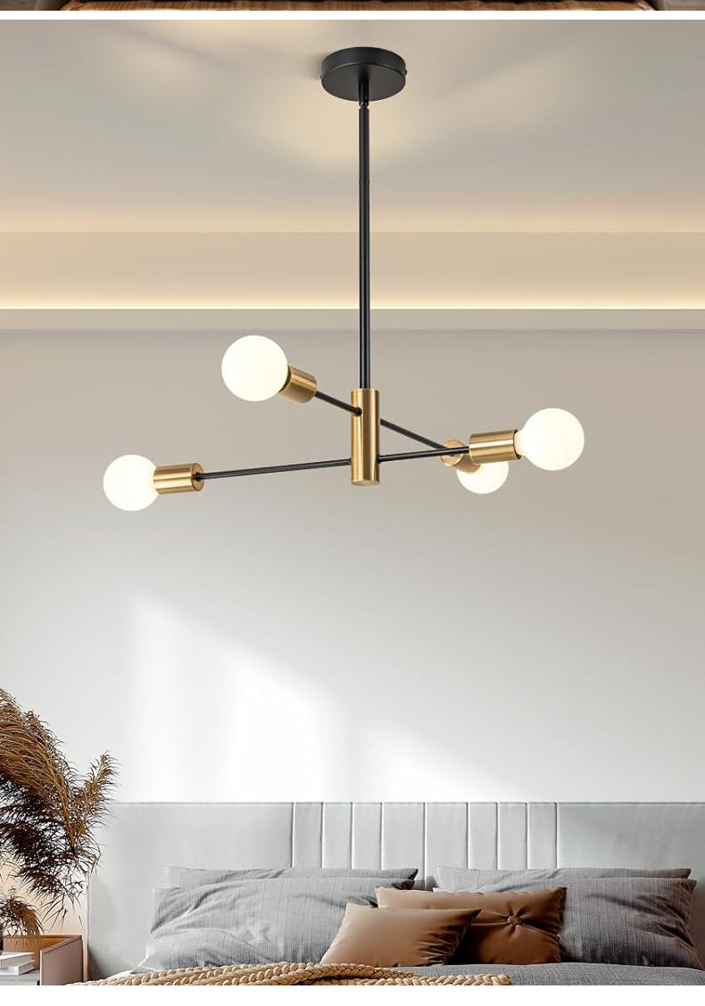 Nordic Sputnik Opal Globe LED Chandelier