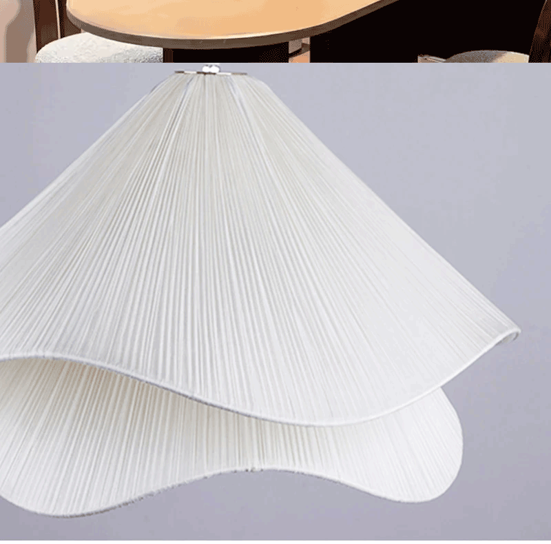 Nordic Petal Fabric LED Pendant Light