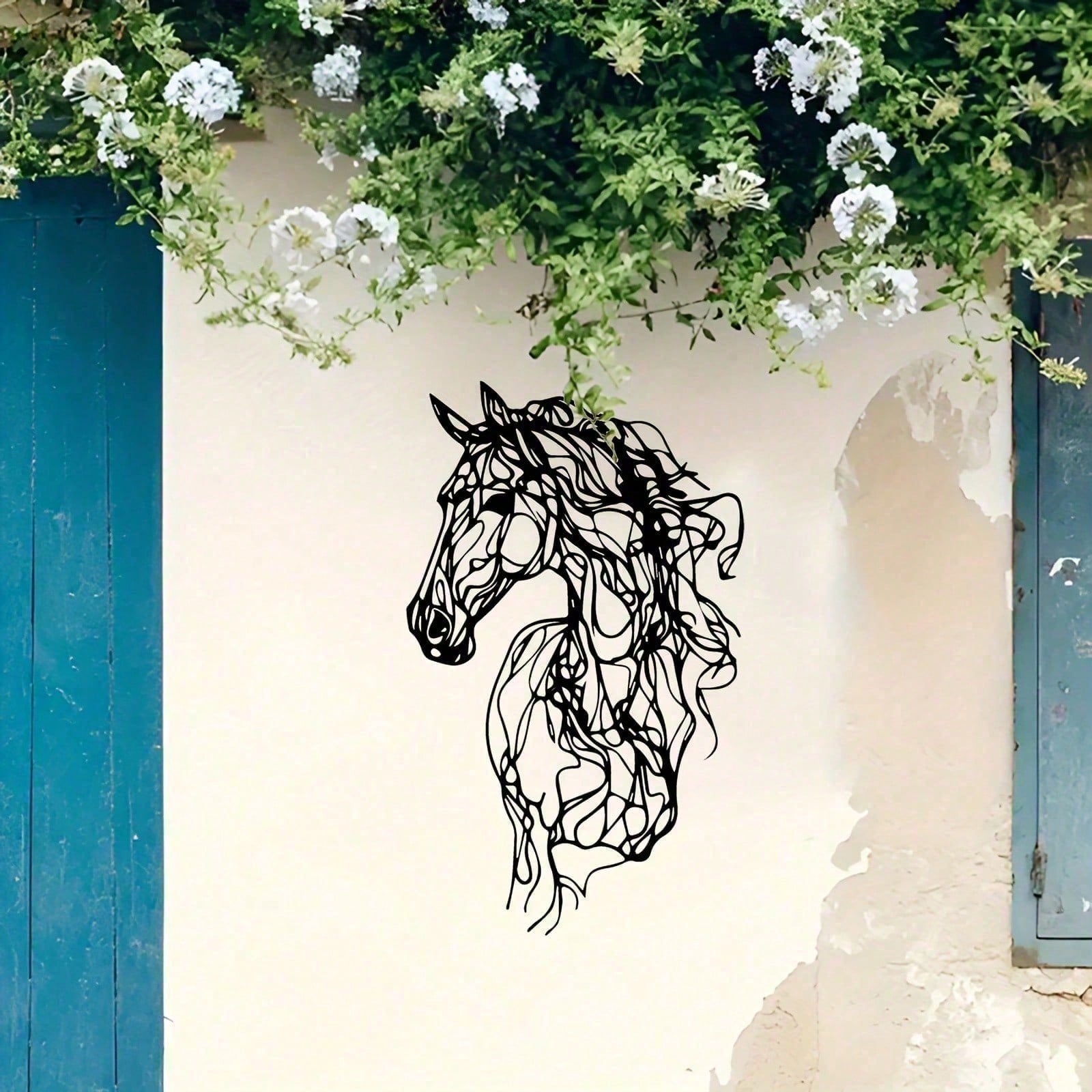 Gypsy Spirit Horse Metal Wall Art
