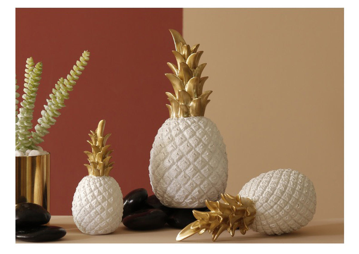 Modern Nordic Pineapple Sculpture