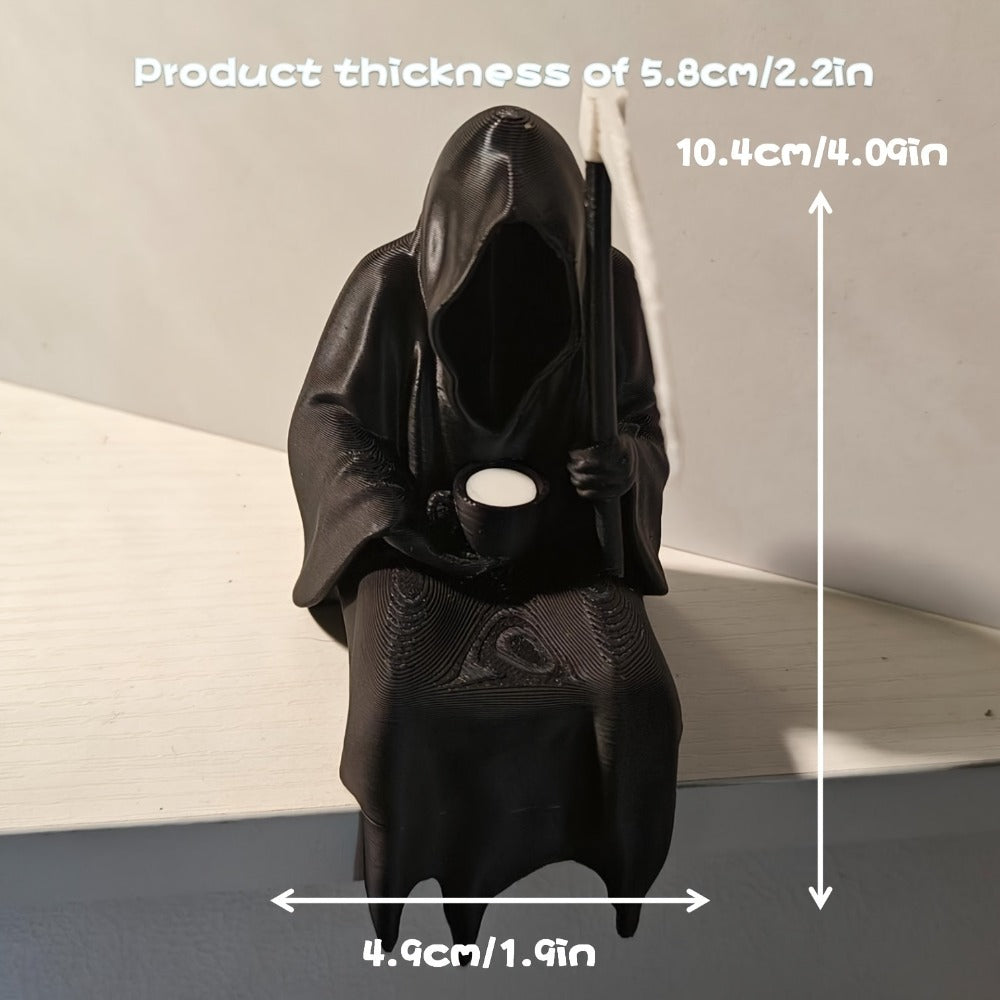 The Reaper's Tea Time Statue