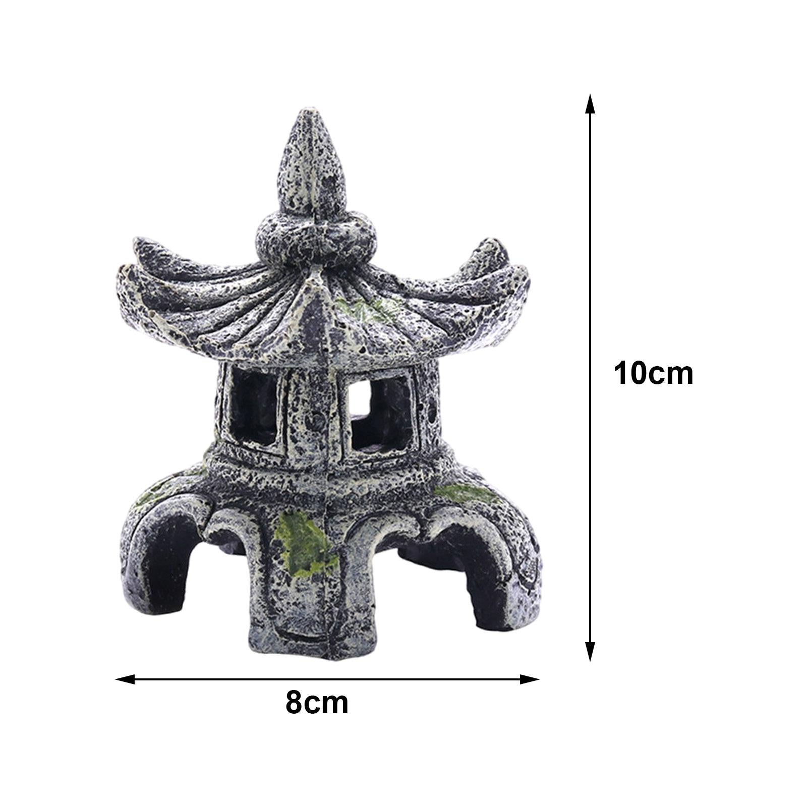 Japanese Pagoda Aquarium Ornament