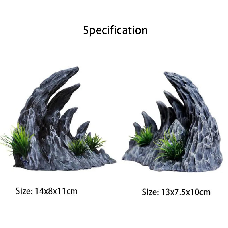 Jagged Rock Cave Aquarium Ornament