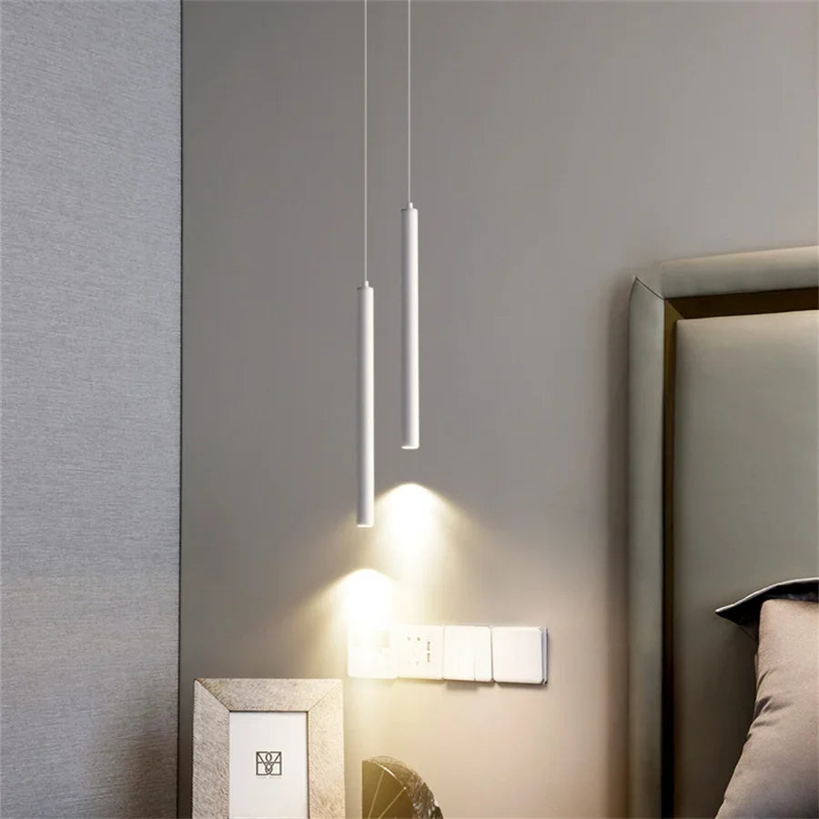 Nordic Slender Drop LED Pendant Light