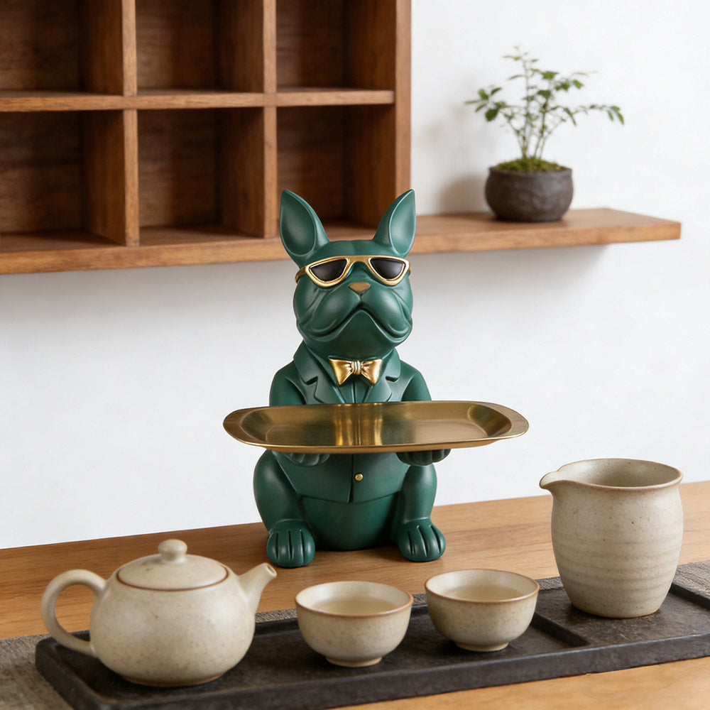 Standing Bulldog Tray