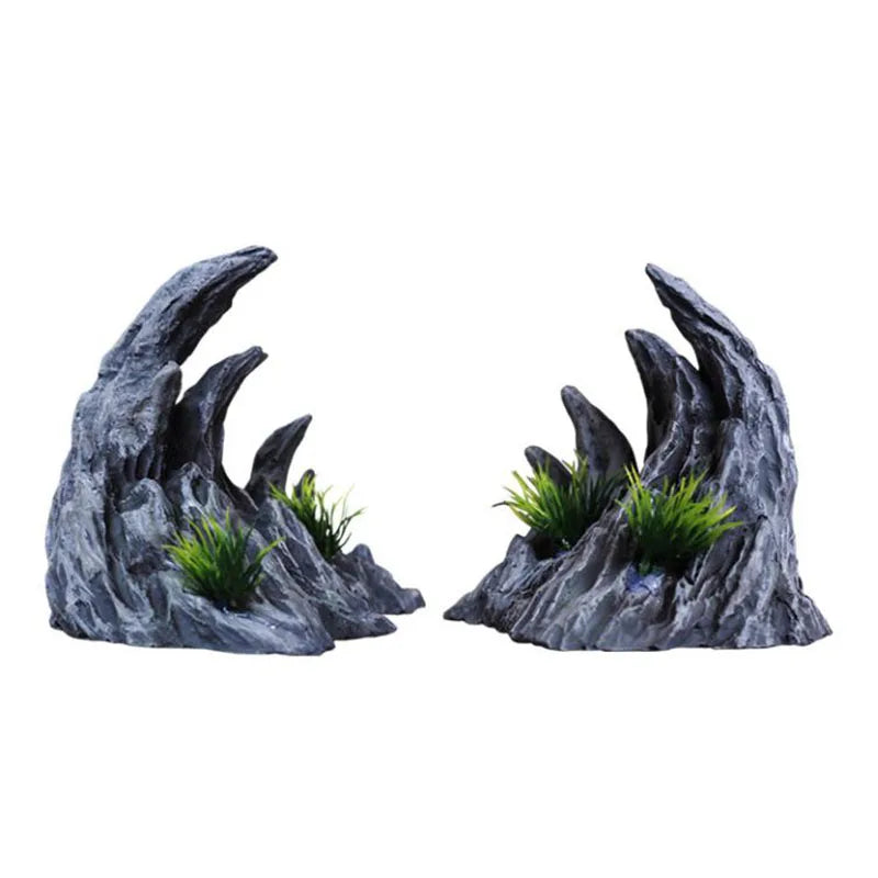 Jagged Rock Cave Aquarium Ornament