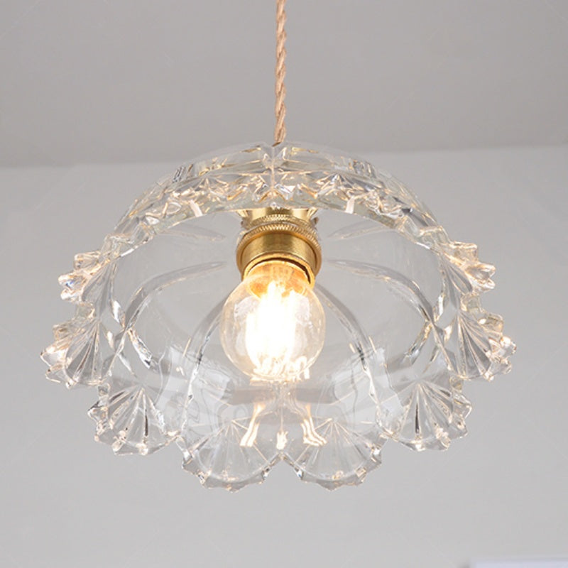 Nordic Crystal Cut Glass LED Pendant Light