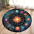 Cosmic Garden Round Rug