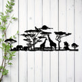Savanna Sunset Metal Wall Art