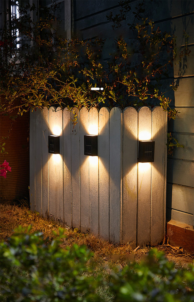Solar Up & Down Wall Light Decoration