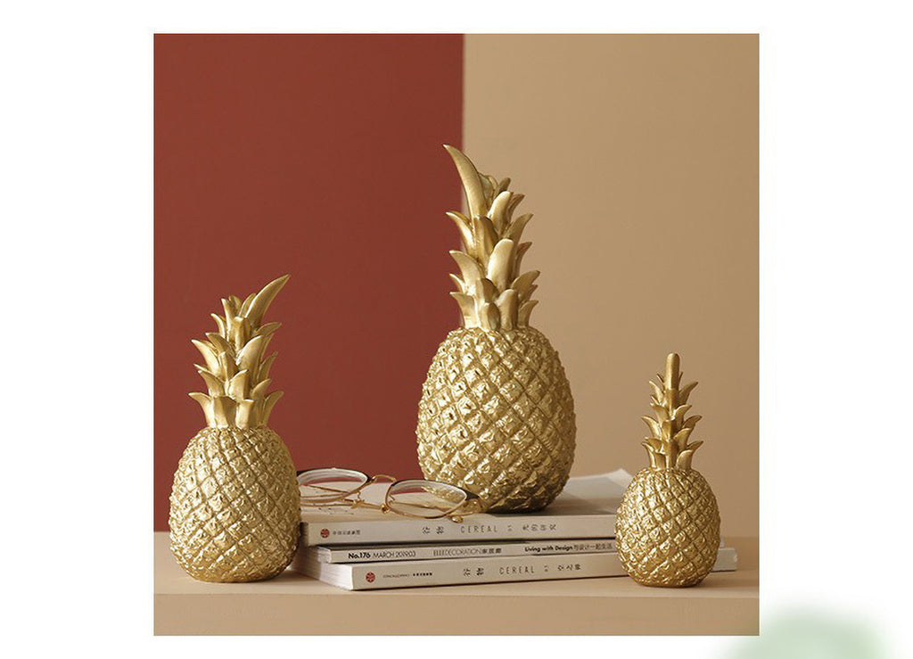 Modern Nordic Pineapple Sculpture