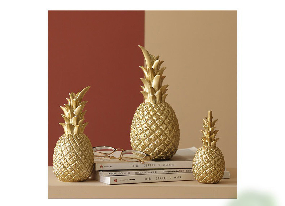 Modern Nordic Pineapple Sculpture