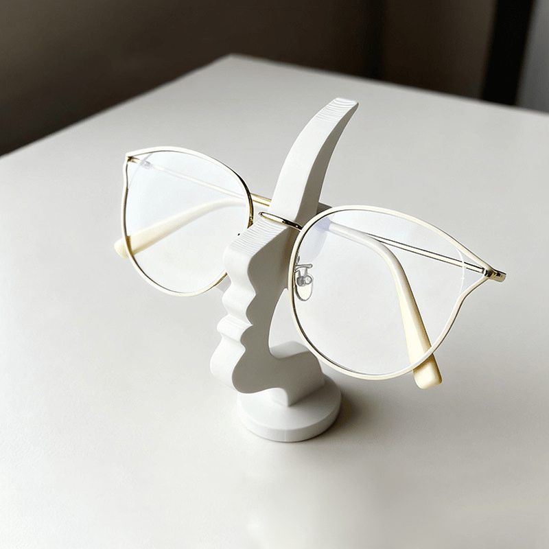 Abstract Face Glasses Holder