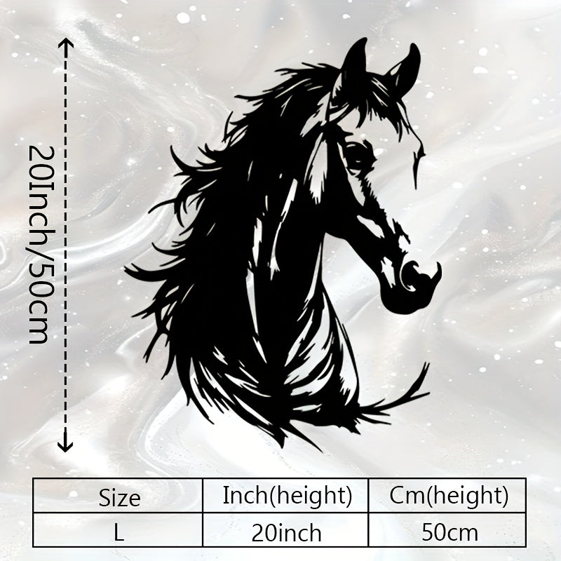 Camargue Stallion Metal Wall Art