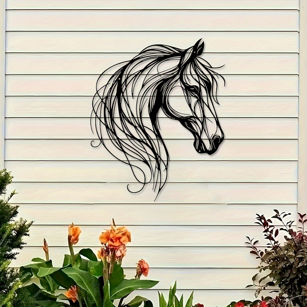 Elegant Mare Metal Wall Art