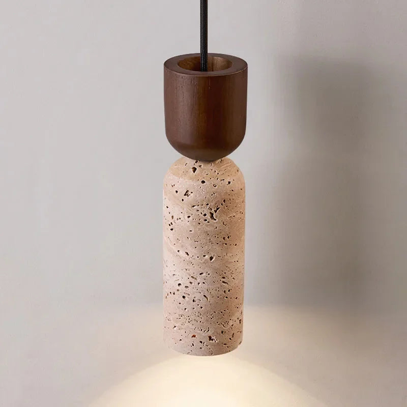 Nordic Travertine Drop LED Pendant Light