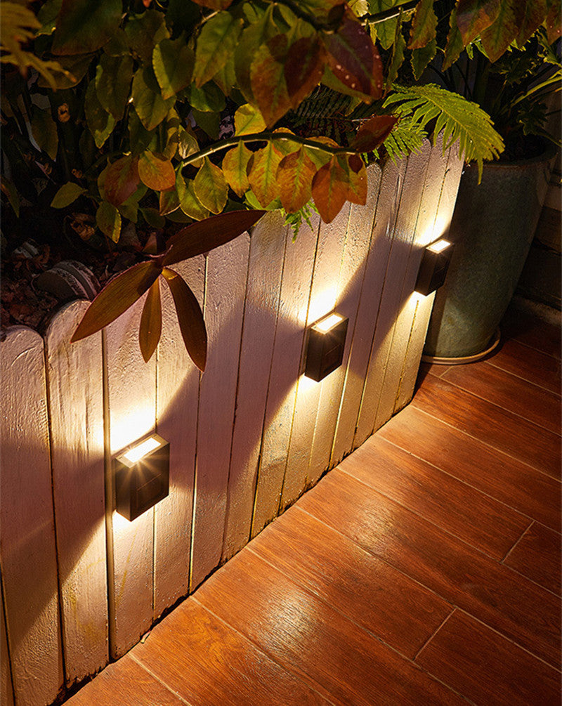 Solar Up & Down Wall Light Decoration