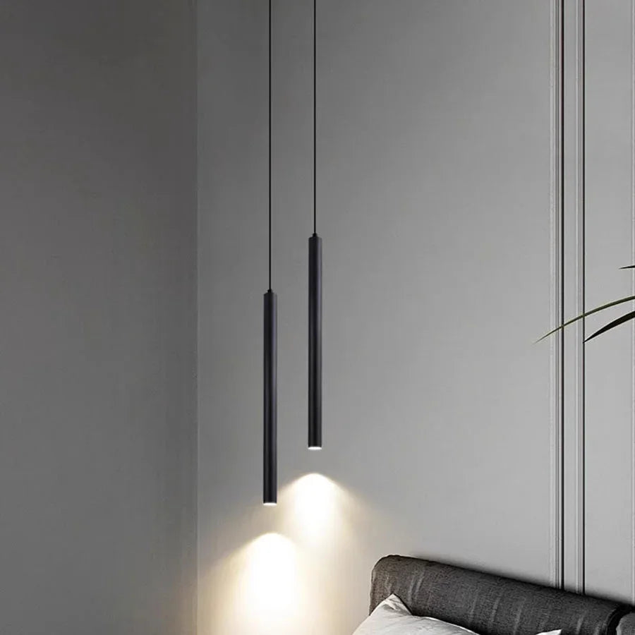 Nordic Slender Drop LED Pendant Light