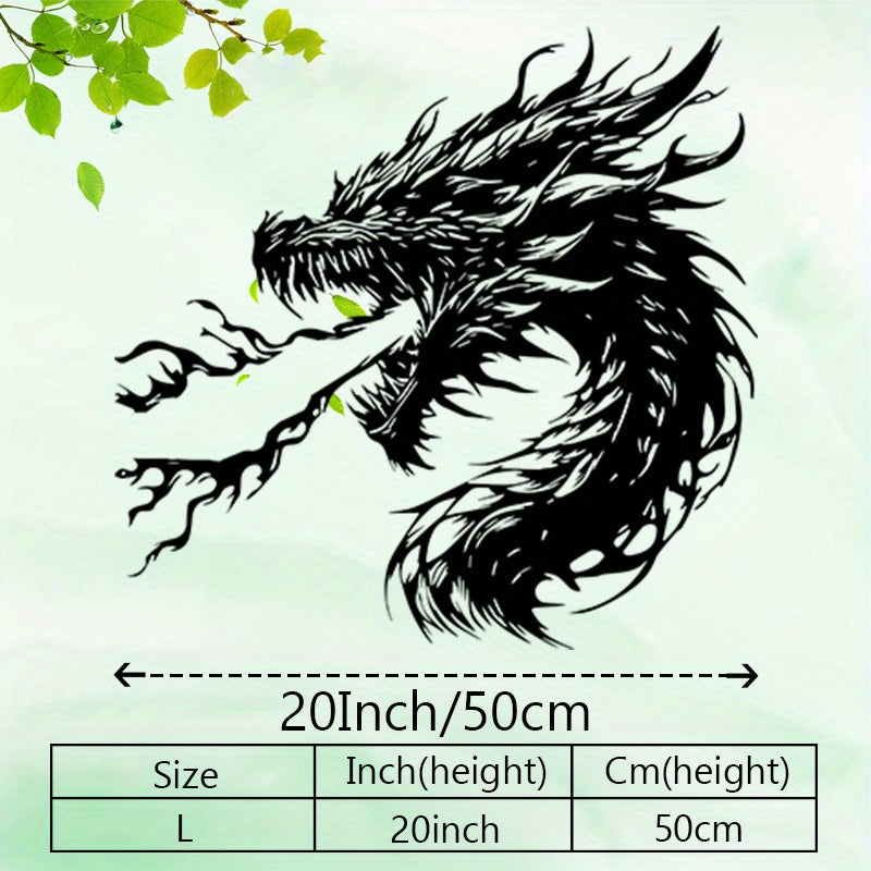 Fierce Dragon Metal Wall Art