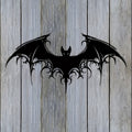 Gothic Bat Victorian Metal Wall Art