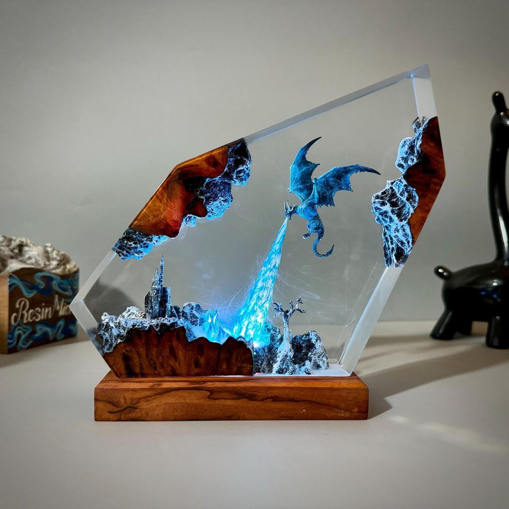 Dragon Ember Portal LED Lamp