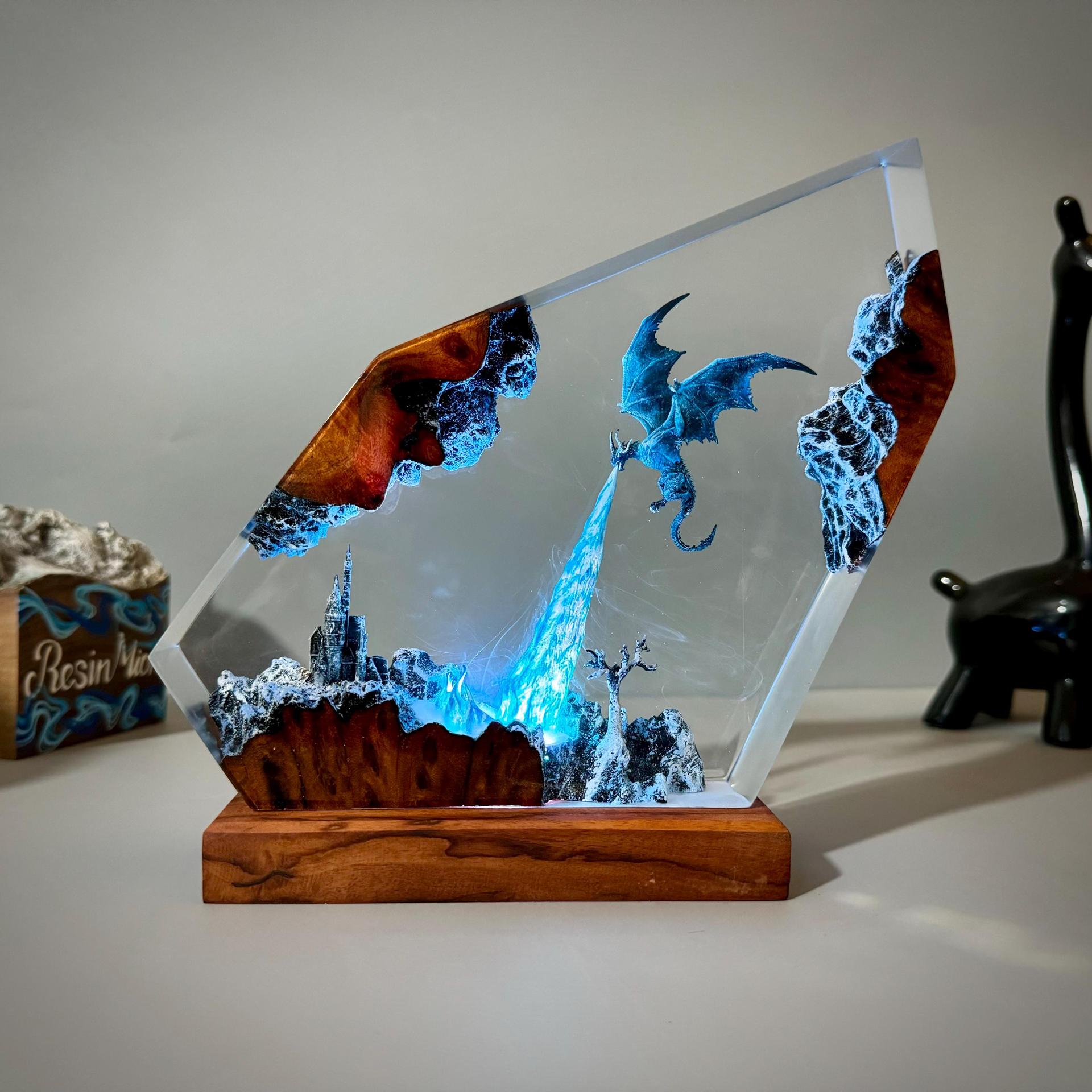 Dragon Ember Portal LED Lamp