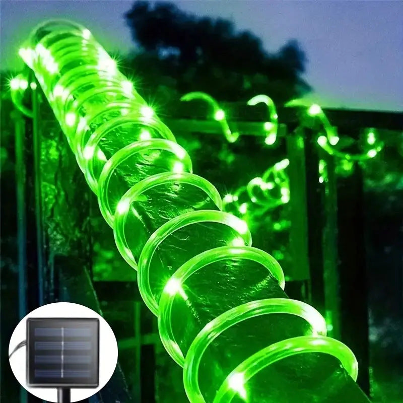 Solar LED Rope Light Decoration 7.5M