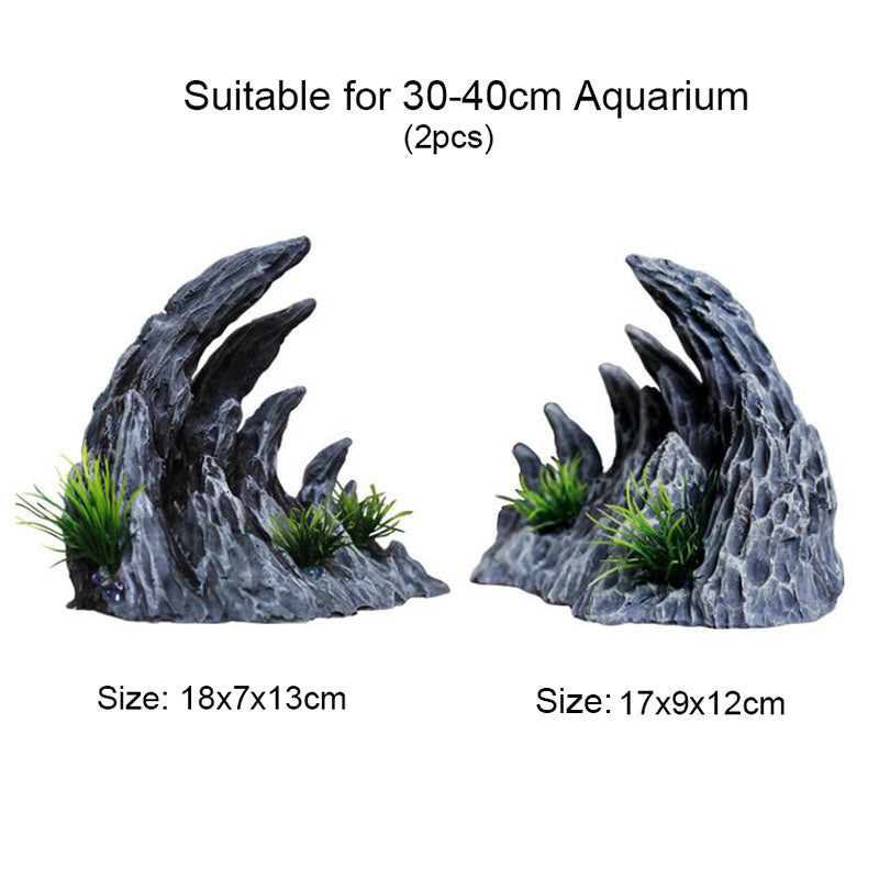 Jagged Rock Cave Aquarium Ornament