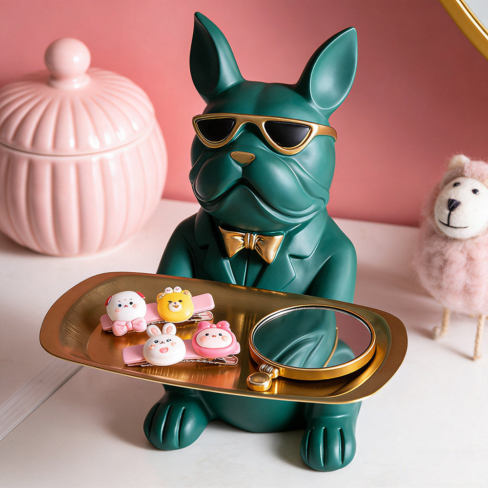 Standing Bulldog Tray