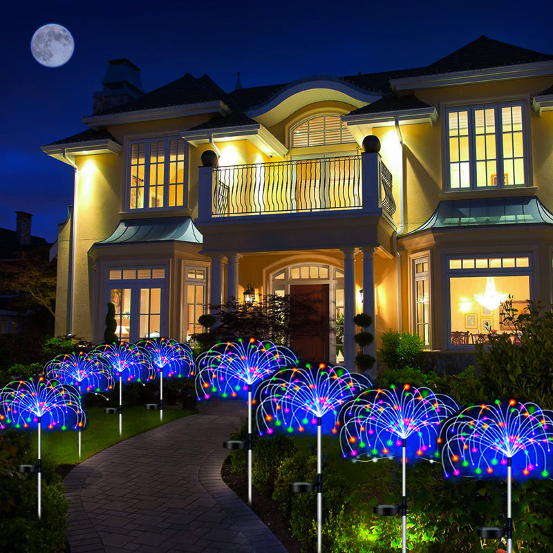 Solar Firework Garden Light Decoration