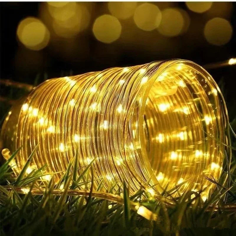 Solar LED Rope Light Decoration 7.5M
