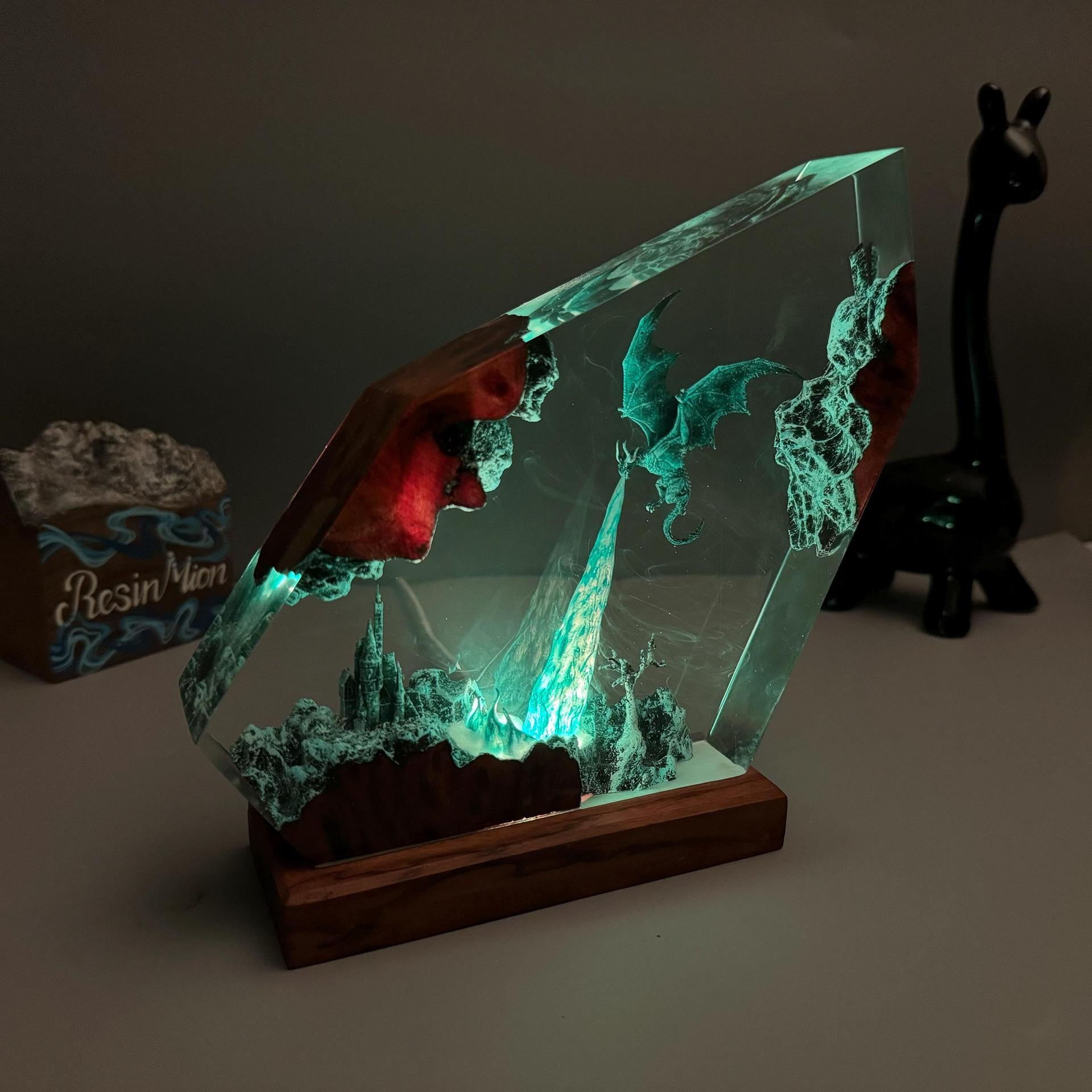 Dragon Ember Portal LED Lamp