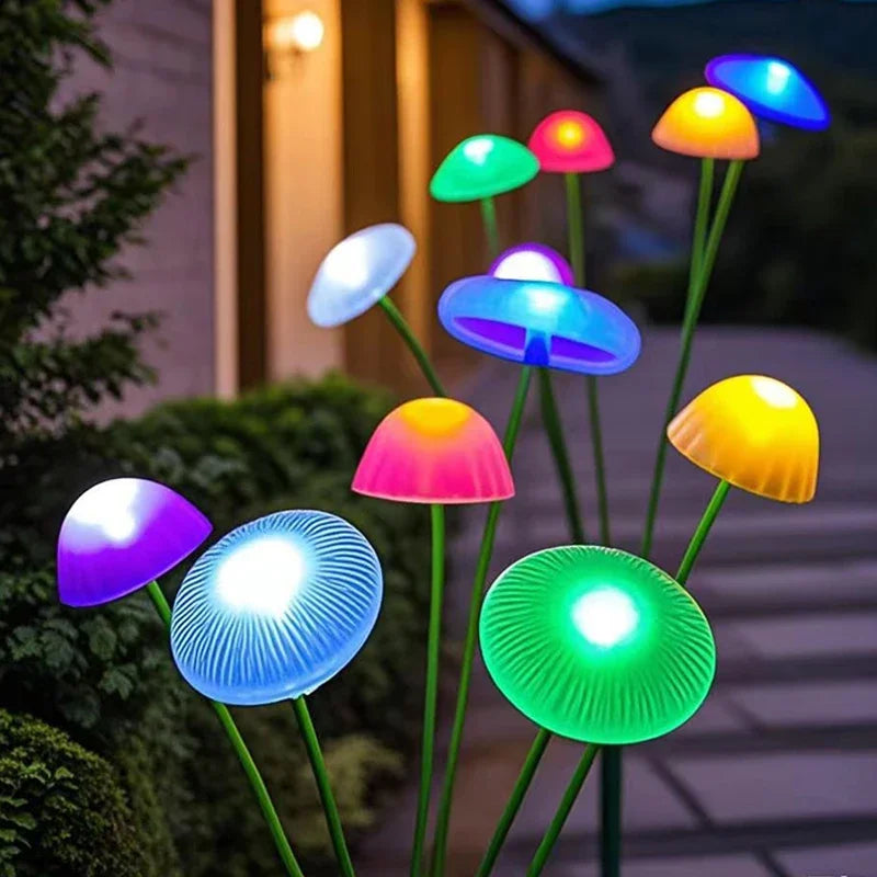Jellyfish LED Garden Lights Bouquet Decoration