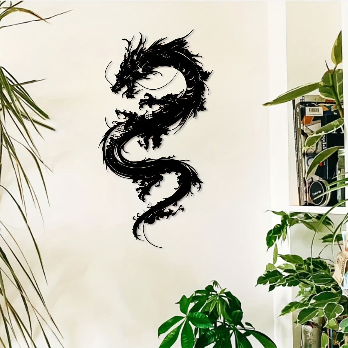 Asian Dragon Metal Wall Art