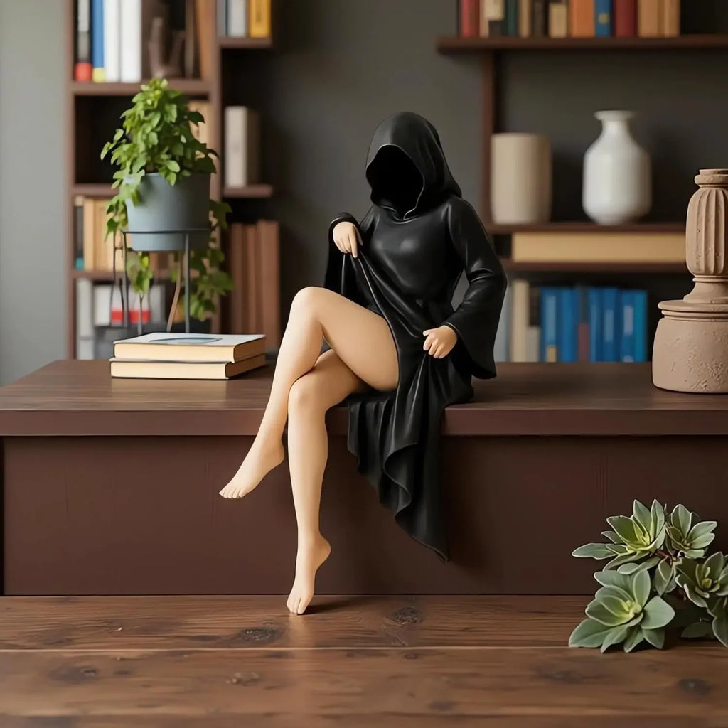 Sexy Reaper Gothic Statue