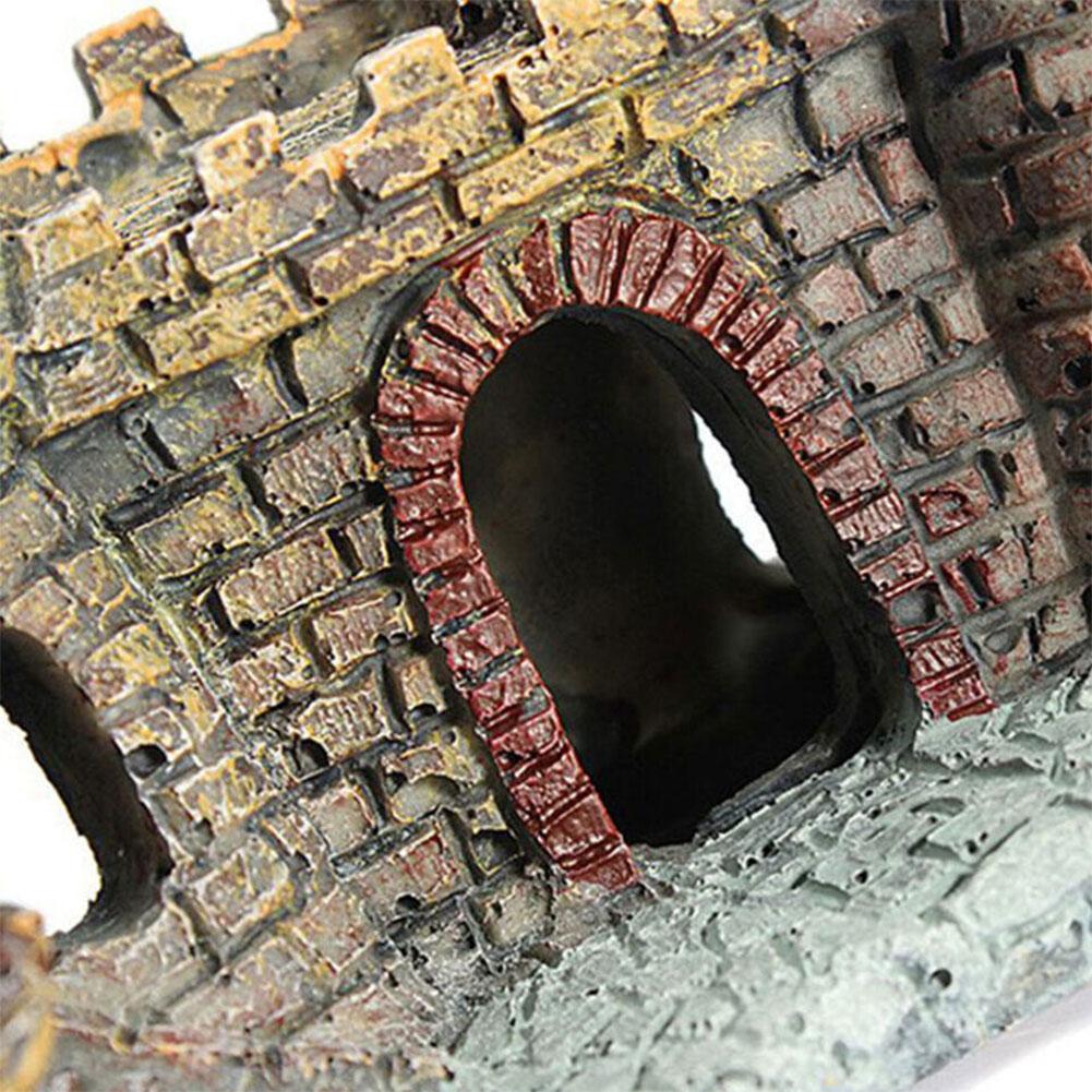 Medieval Castle Aquarium Ornament