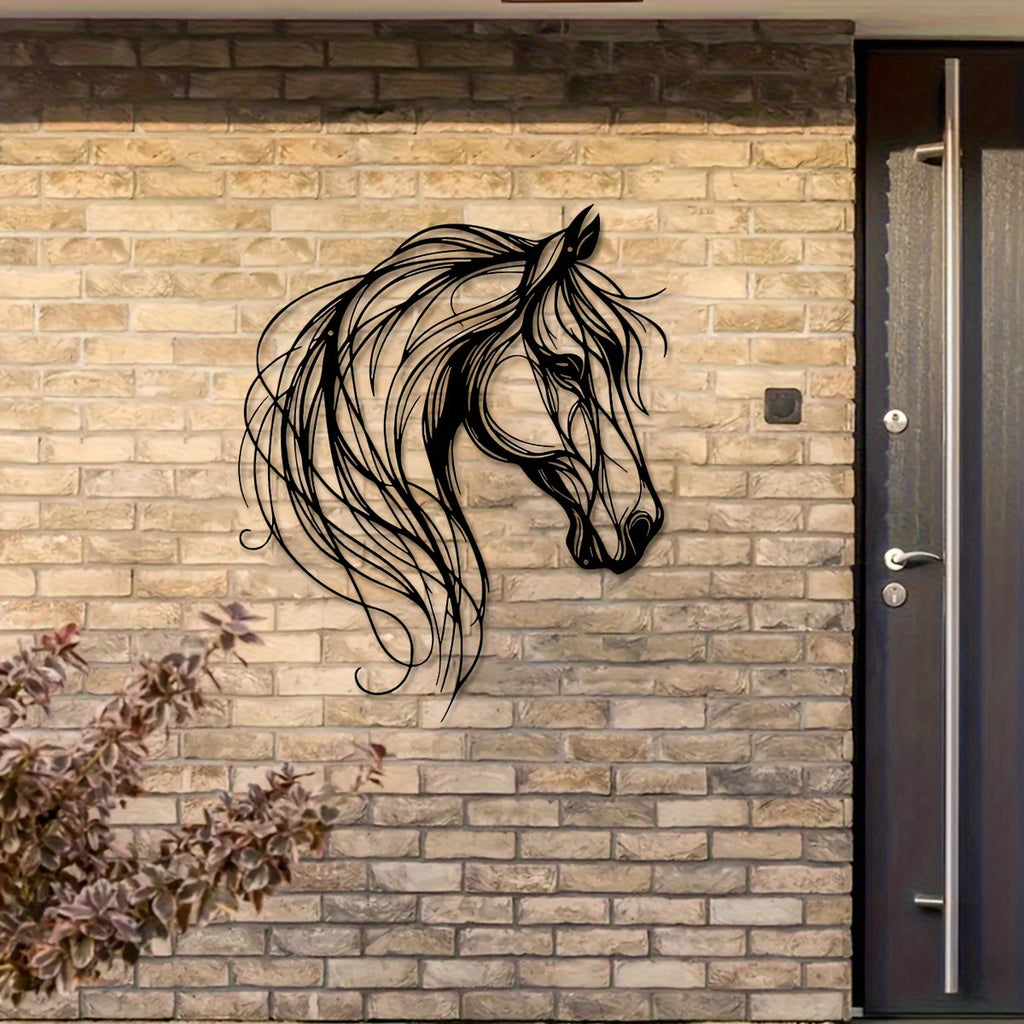 Elegant Mare Metal Wall Art