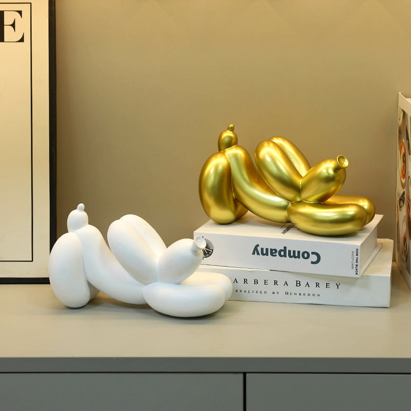 Cute Modern Abstract Balloon Dog Sculpture