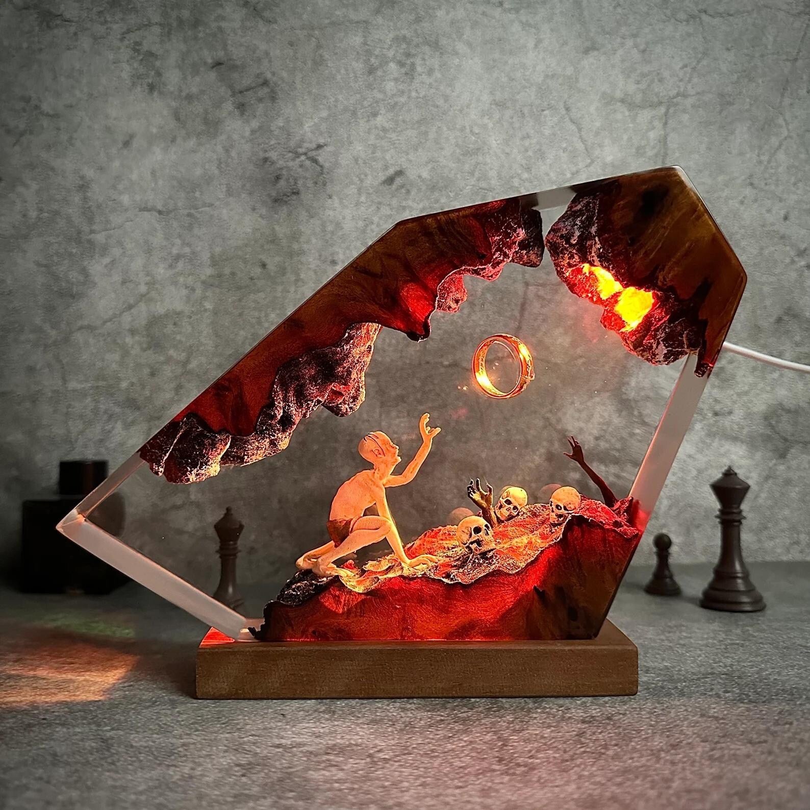 Dark Cave Treasure Seeker LED Lamp