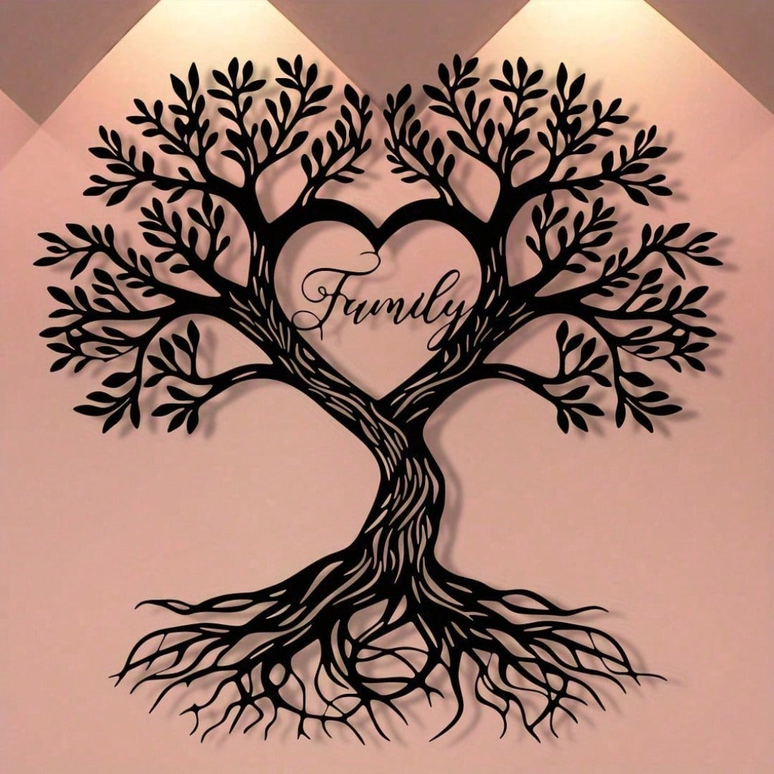 Family Tree of Life Metal Wall Art
