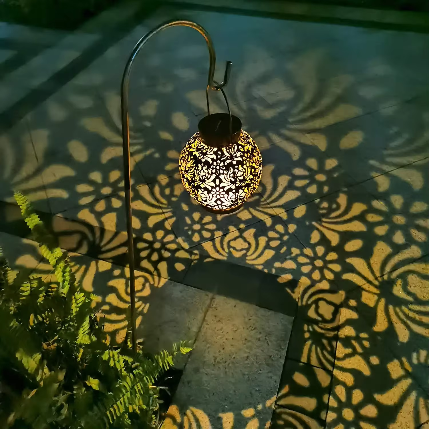 Solar Pattern Lantern Garden Light Decoration