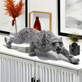 Black Jaguar Modern Statue