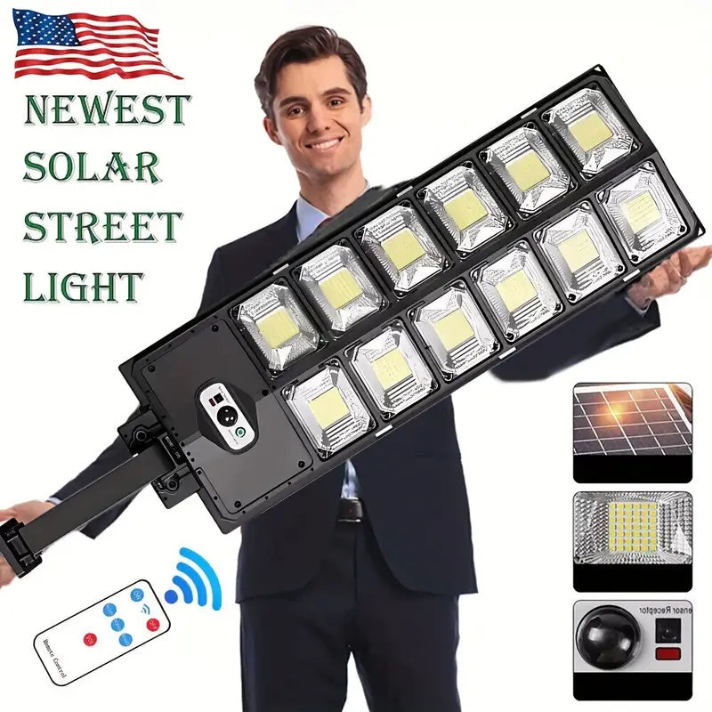 Solar 504 LED Street Light Decoration