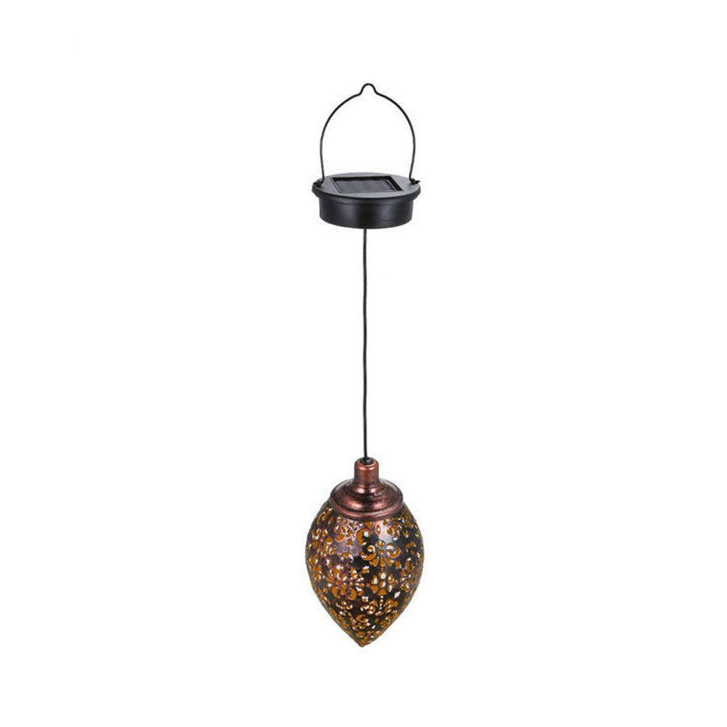 Solar Hanging Pattern Lantern Garden Decoration
