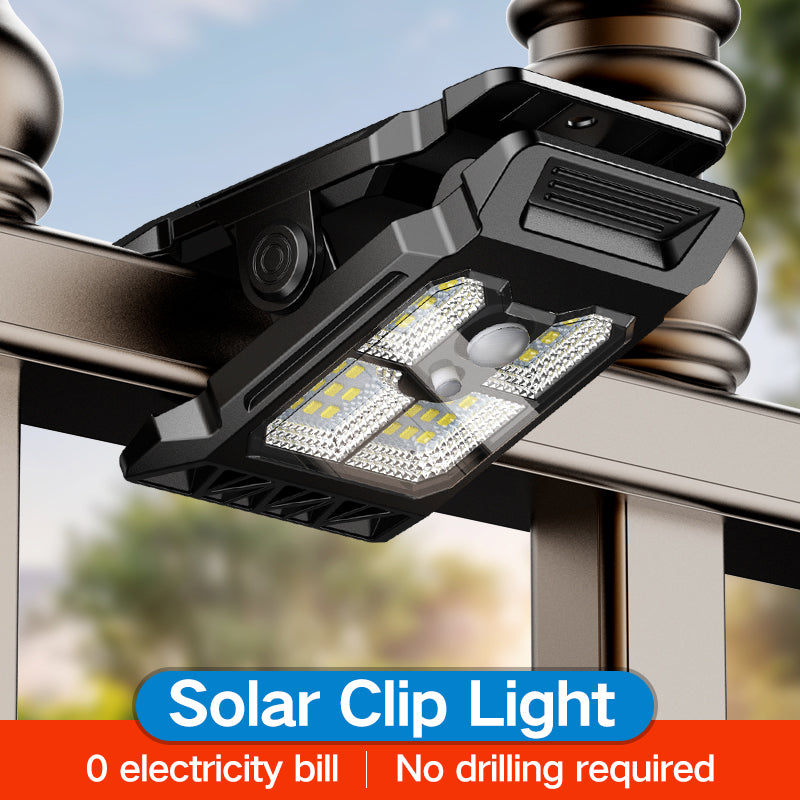 Solar Clip Fence Light Decoration