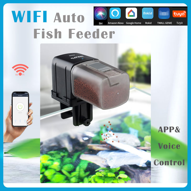 Smart WiFi Automatic Fish Feeder Decoration