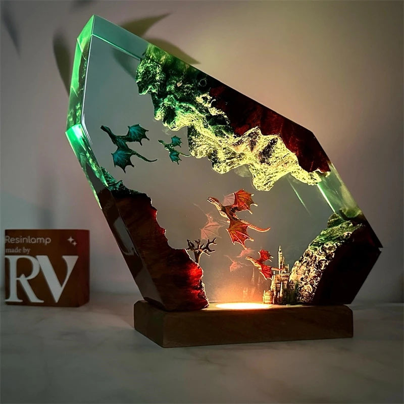 Enchanted Forest Portal LED Lamp