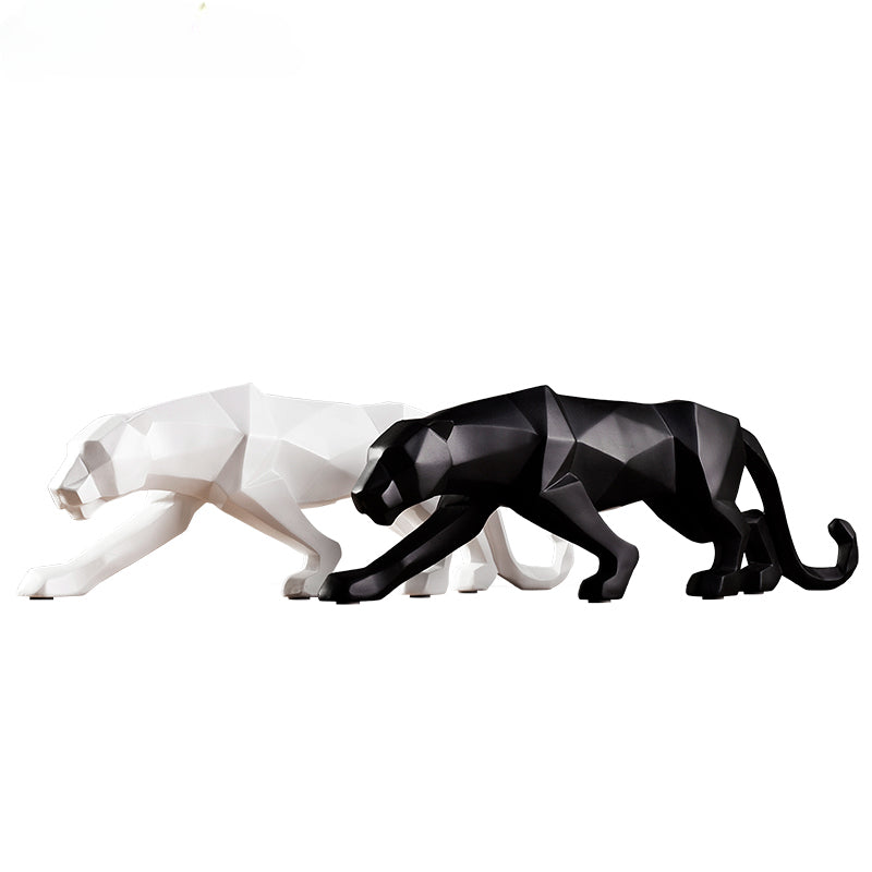 The Hunt Modern Panther Statue
